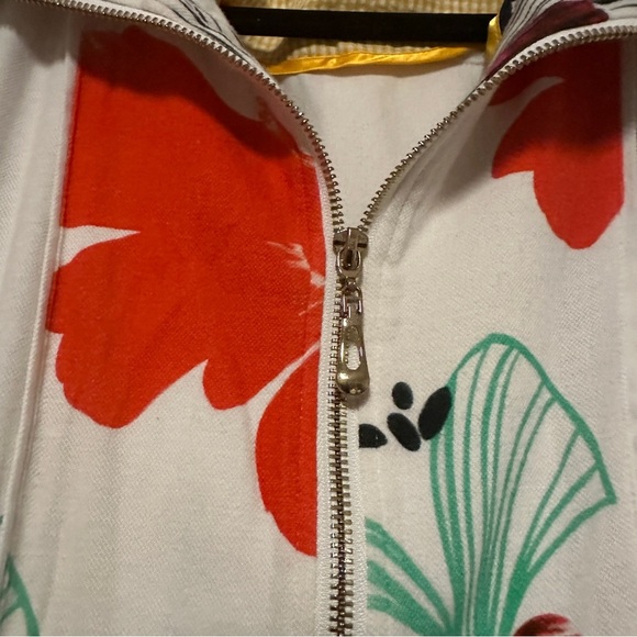 Berek Color of Sunshine Knit Double Zip Up Jacket Size Large - Picture 6 of 10